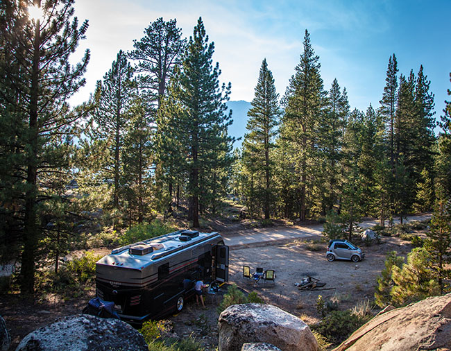 How do you find local campgrounds?
