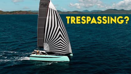 Causing Trouble Sailing Into Palawan