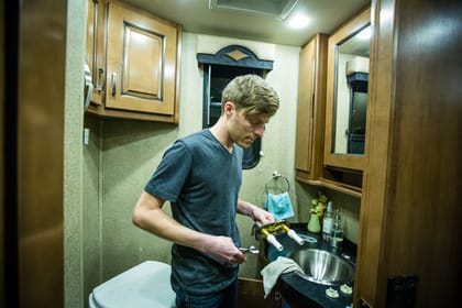 How Not to Replace an RV Bathroom Faucet