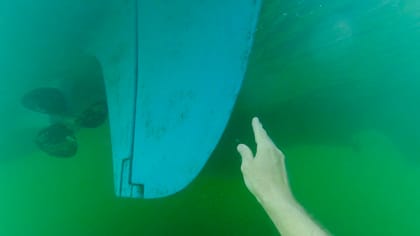 Newbie woes of skinny water sailing