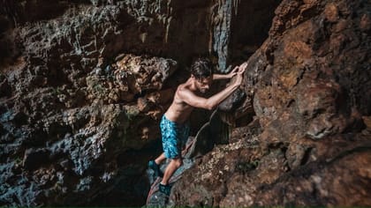 Scariest Cave Of My Life!