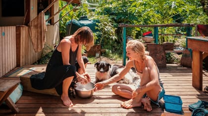 SELF RELIANT LIVING ON A REMOTE ISLAND (full tour)