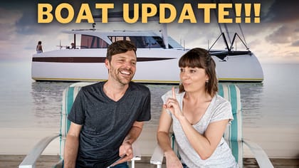 New Electric Hybrid Catamaran Update