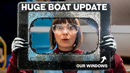 Our New Catamaran – Paint, Windows & Winches