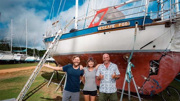 BOAT TOUR: The Irishman & His Electric Escape Pod