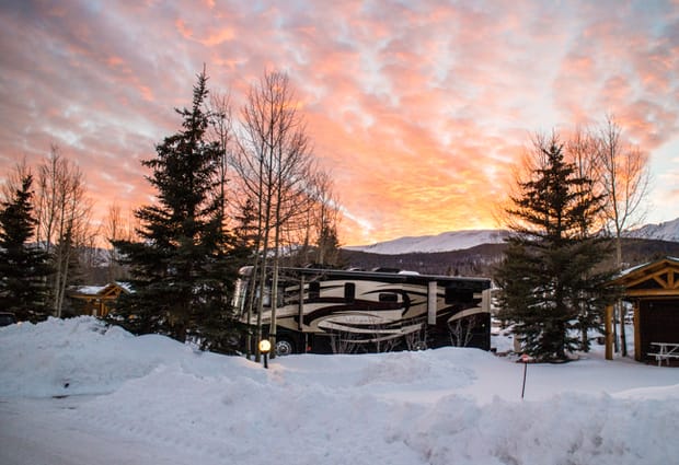 How To Prepare an RV for a Freezing Winter Adventure