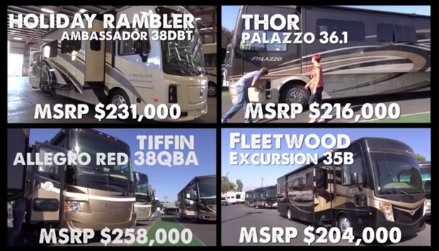 RV Shopper Series – Small Class A Diesel Pusher