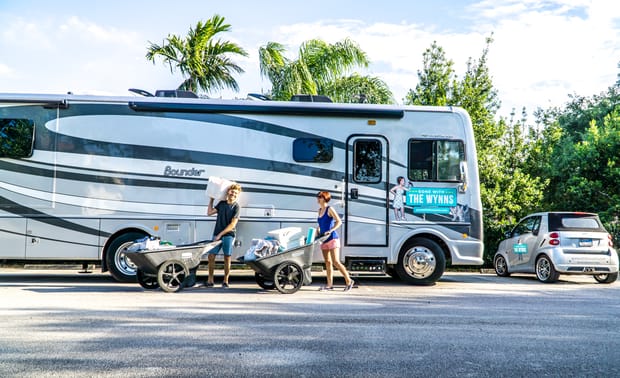 From RV to Sailboat – Moving Day and our Last Road Trip