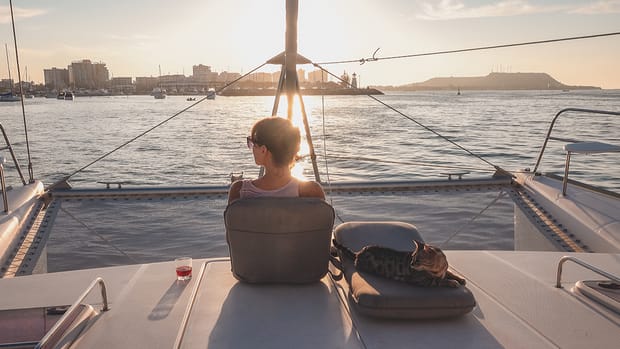 All Alone & They Hit My Sailboat! This Is What Happens When We Separate