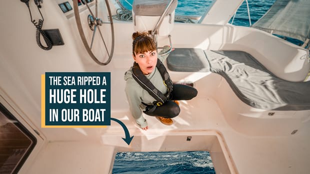 Our Scariest Days At Sea (4 days from land)