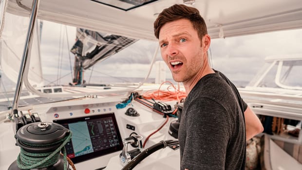 “They” Say This Is The Worst Sail On A Catamaran?