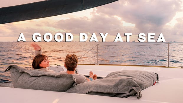 FINALLY! We Get This Trimaran Sailing