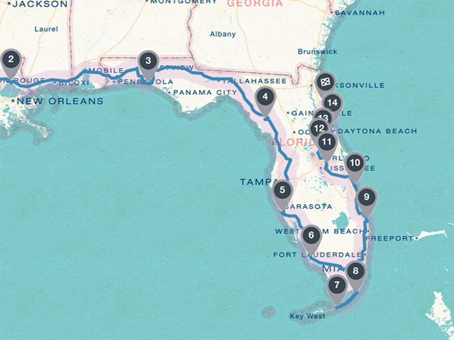 Florida travel plans