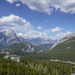 banff national park by rv
