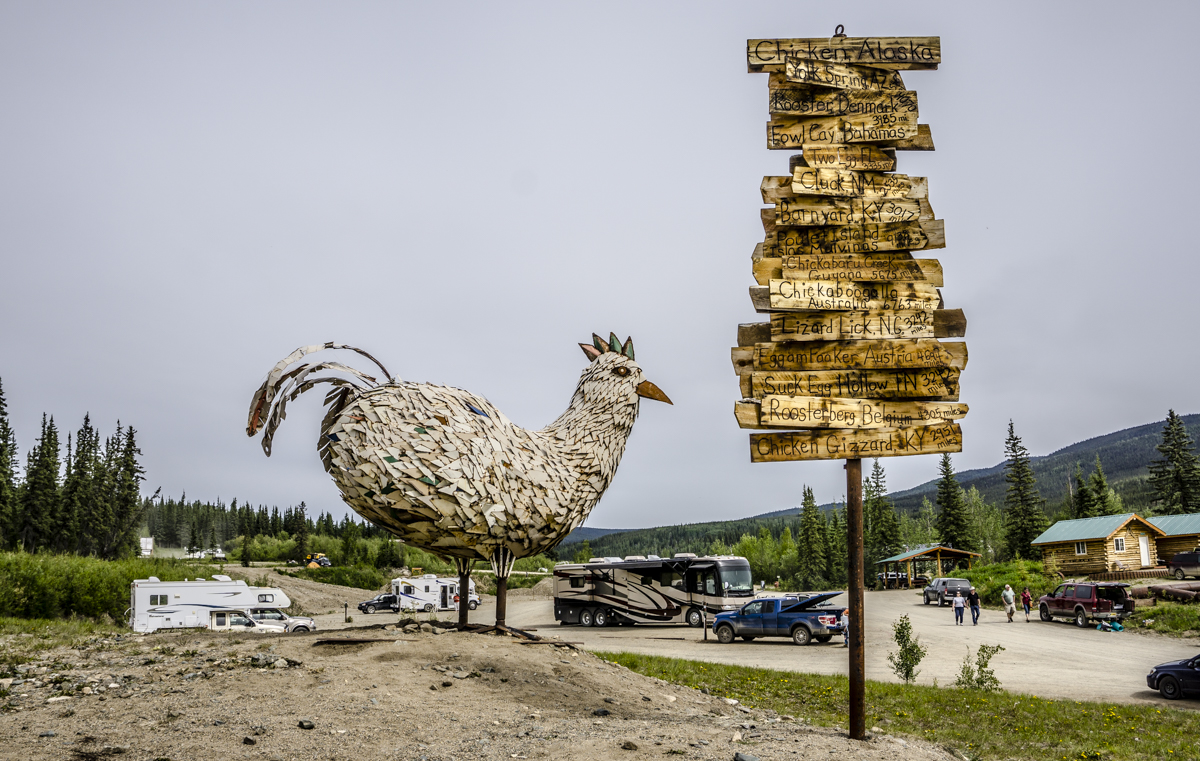 Chicken Alaska Road Trip by RV