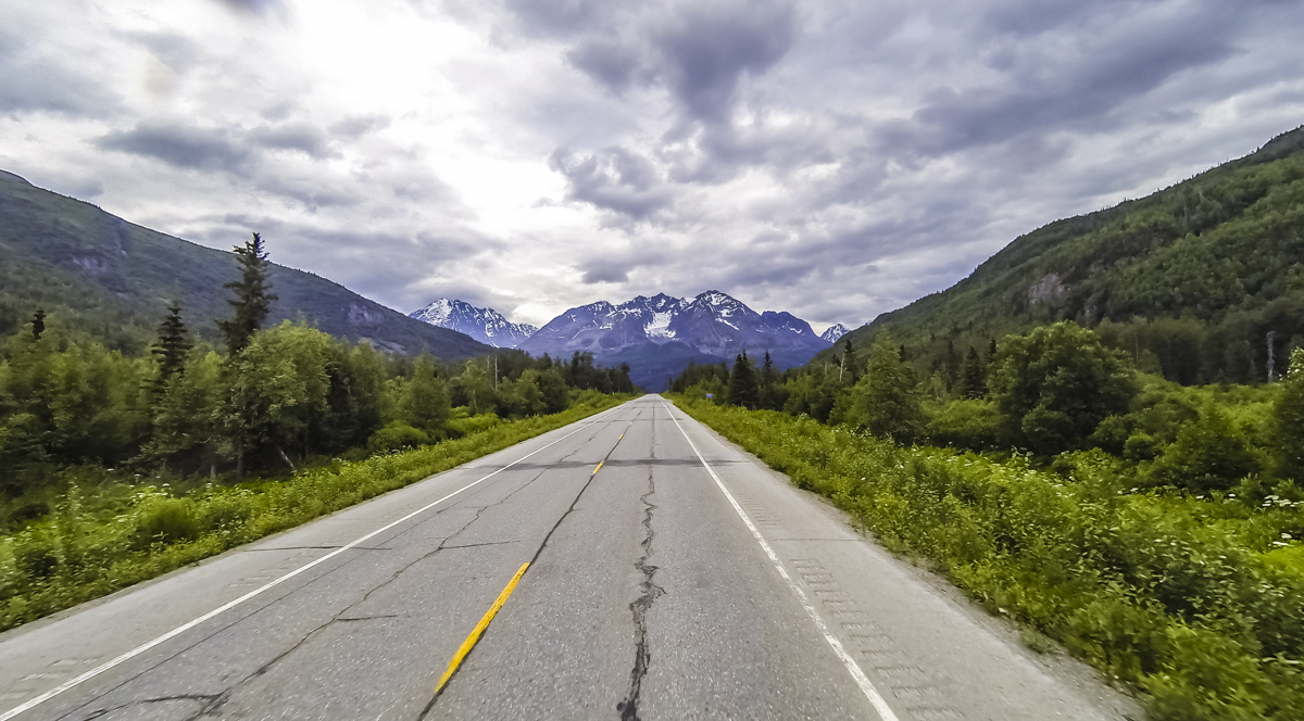 The Richardson highway Alaska