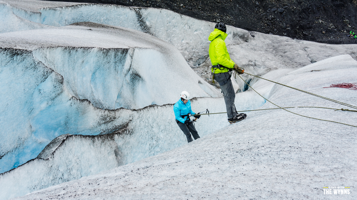 exit glacier ice climb