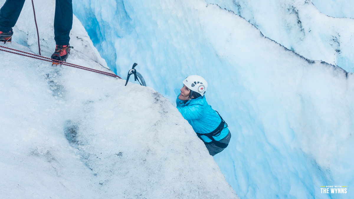 exit glacier ice climb