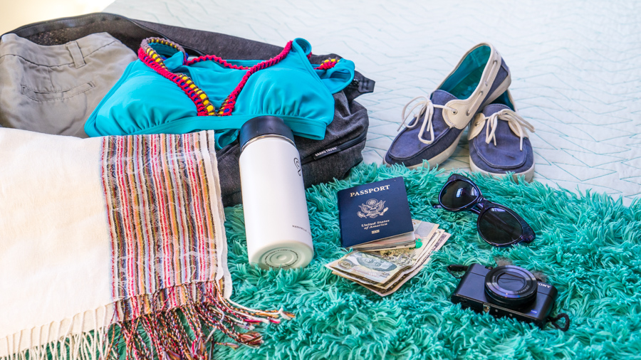 packing for sailing adventure
