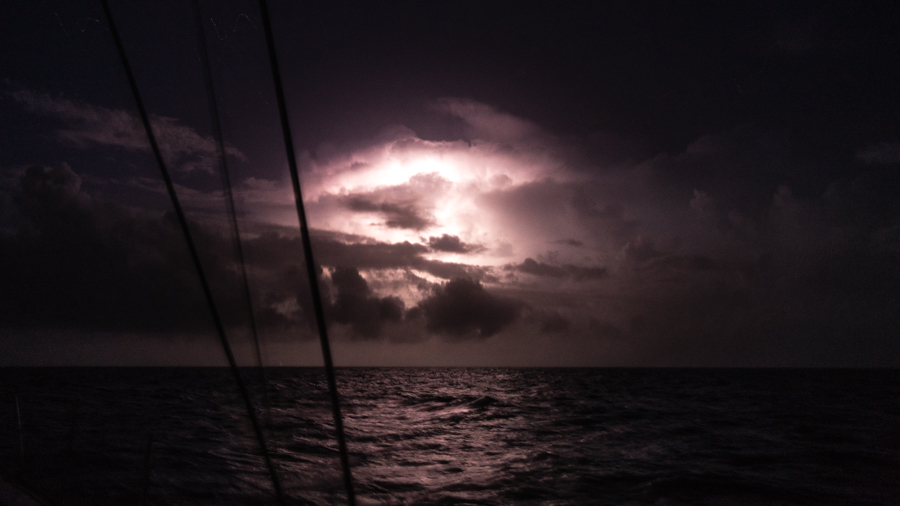 biggest storm and longest sail