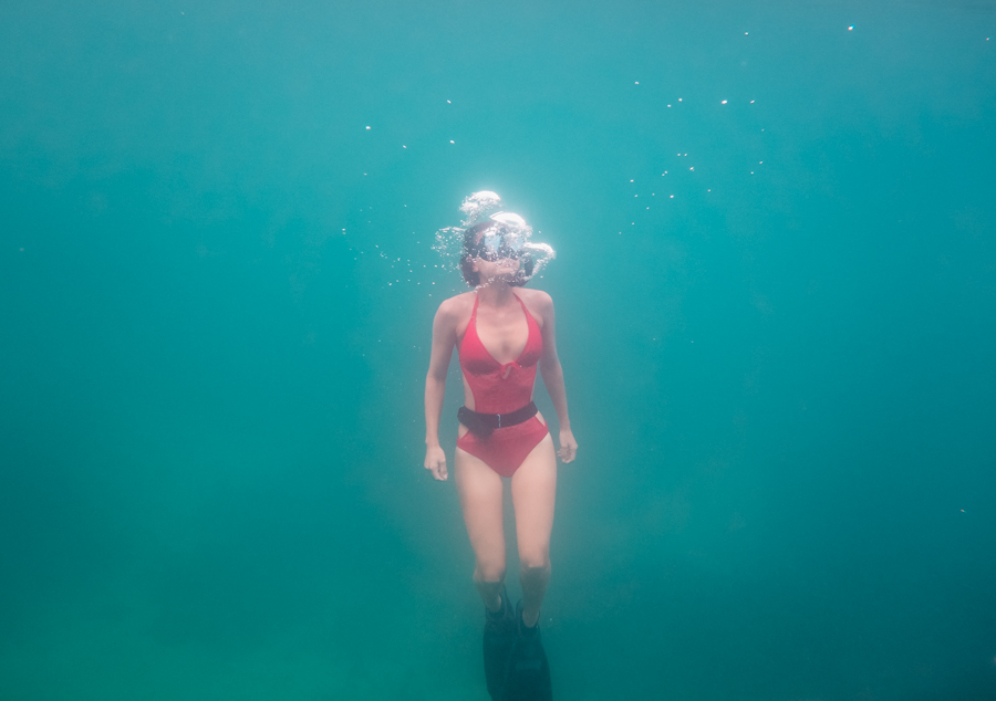 Nikki free diving san blas islands