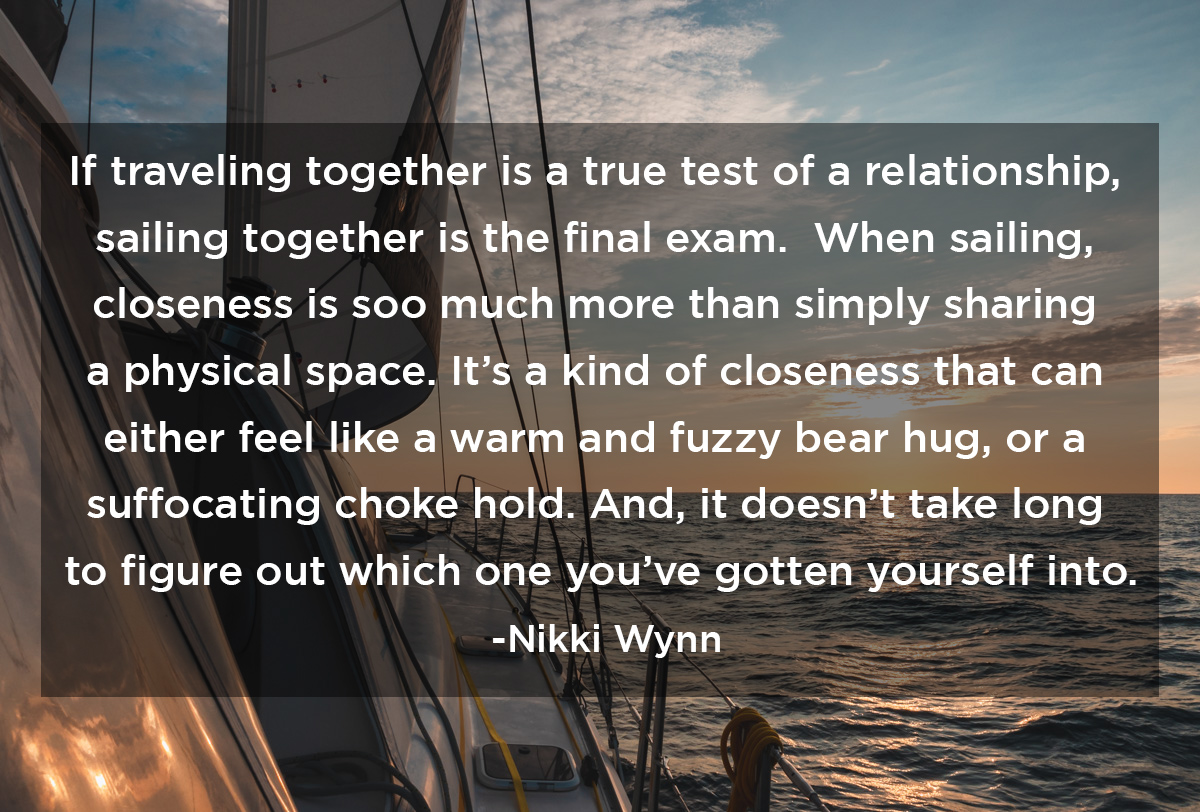 sailing and relationships