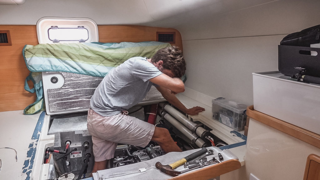 boat life and endless repairs with jason wynn