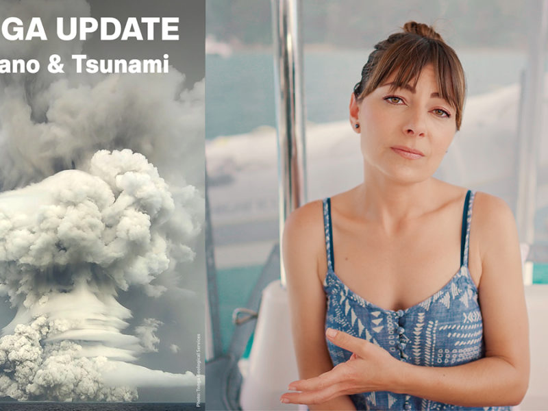 UPDATE: Tonga Volcano Eruption & Tsunami