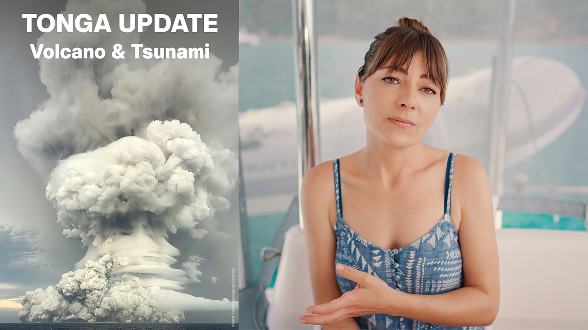 UPDATE: Tonga Volcano Eruption & Tsunami