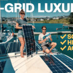 off grid luxuries of solar, heat and ac on a sailboat
