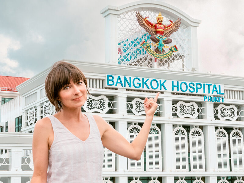 Americans visit Thai hospital