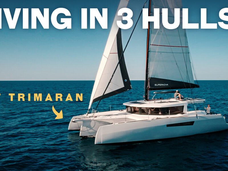 living aboard and sailing a trimaran