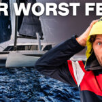 lightning strike on a sailboat is our worst fear