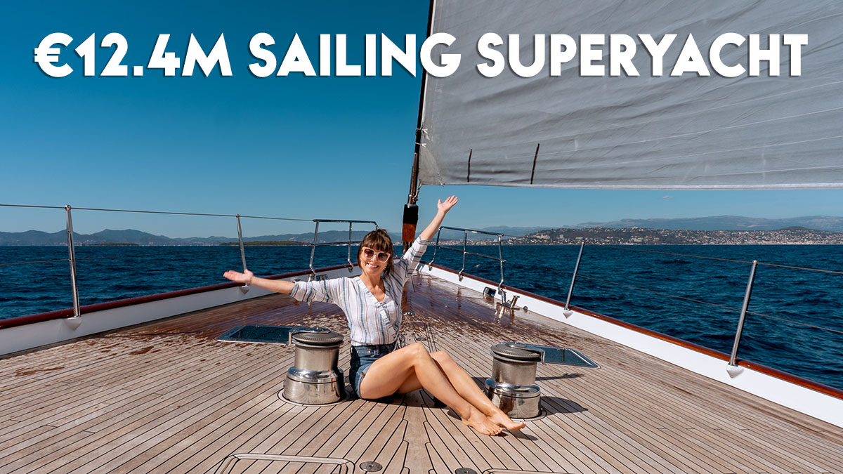 sailing a 135 foot superyacht