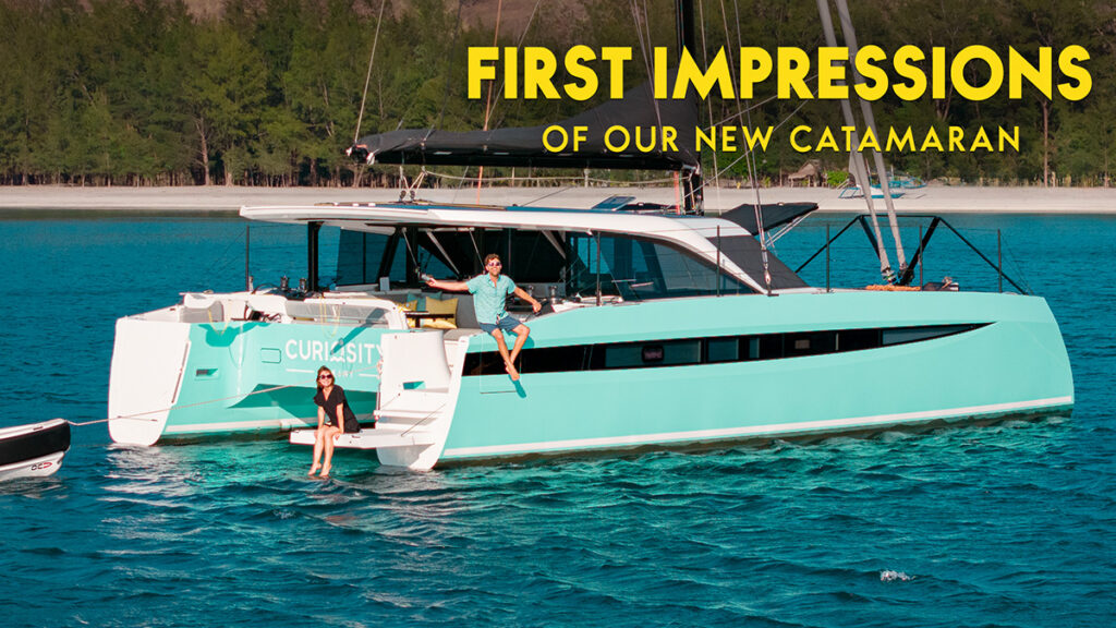 first impressions of our new HH44 catamaran