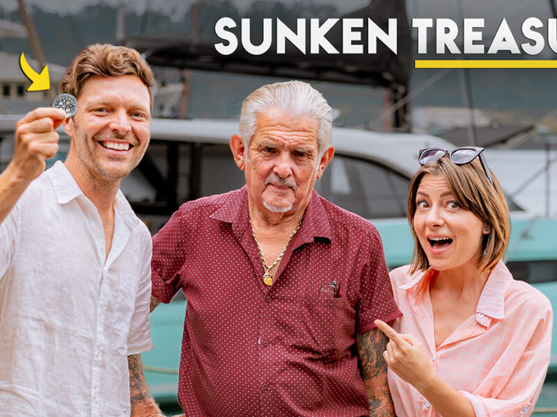 sunken treasure in the Philippines with the wynns